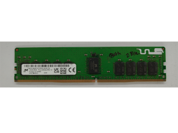 MTA18ASF2G72PDZ-3G2E1TK Micron 16GB PC4-25600 DDR4-3200MHz Registered ECC CL22 288-Pin DIMM 1.2V Dual Rank Memory Module